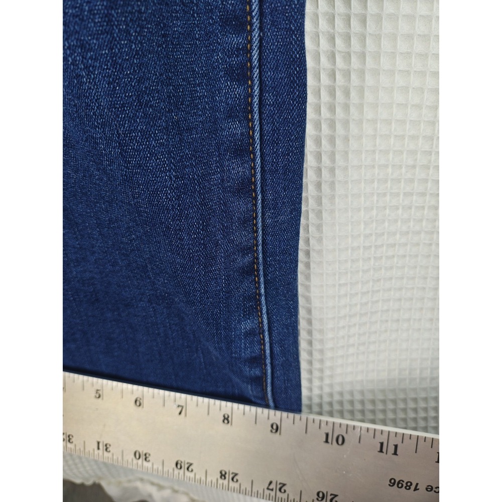 Levi's 512 Perfectly Slimming Bootcut Jeans Women's 18 Dark Wash Stretch Denim - Picture 9 of 16